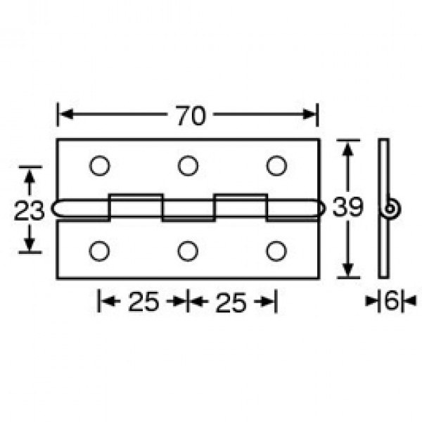 Adam Hall 2602 Петля для кейсов