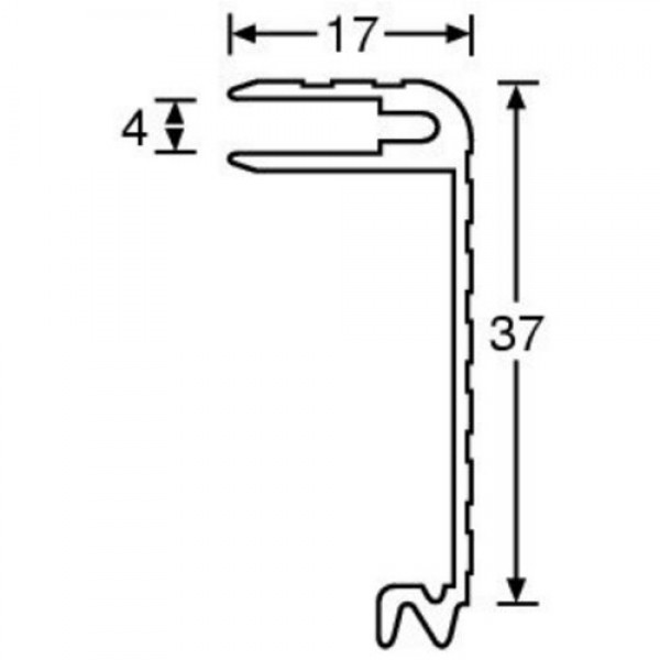 Adam Hall 6134 Профиль алюминиевый