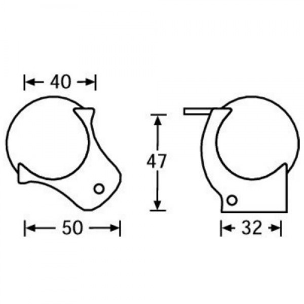 Adam Hall 4127 Стыковочный уголок для кейсов
