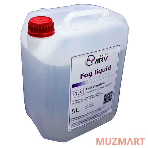 ARV Fog Liquid FD5 Жидкость для образования дыма быстрого рассеивания
