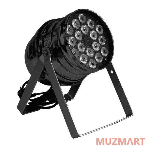 Involight LED PAR189 BK LED PAR