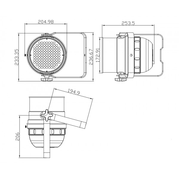 Involight LED Par56/BK LED PAR