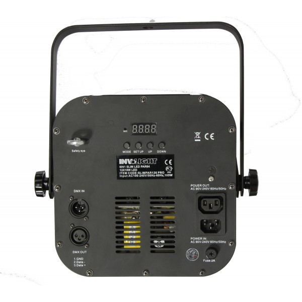 Involight SLIMPAR126PRO светодиодный RGBWA+UV прожектор