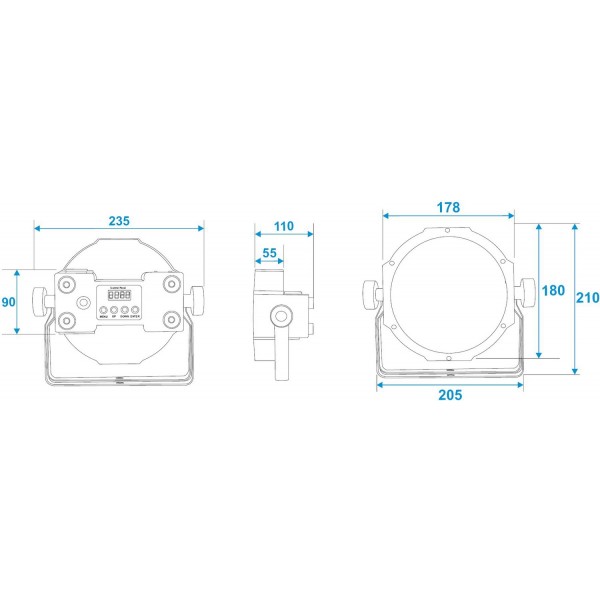 Involight SLIMPAR784 Светодиодный прожектор
