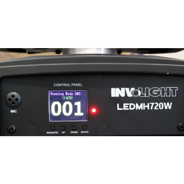 Involight LED MH720W Вращающаяся голова Wash