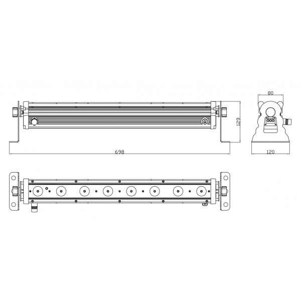 Involight BATBAR600W Архитектурная подсветка