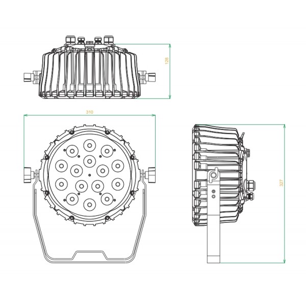 Involight LED PAR154W Светодиодный прожектор
