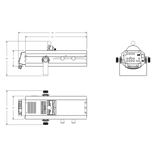 Involight LED FS75 Следящий LED прожектор
