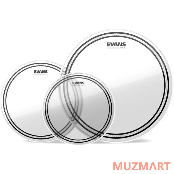 Evans ETP-EC2S CLR-R комплект пластиков 10"12"16"
