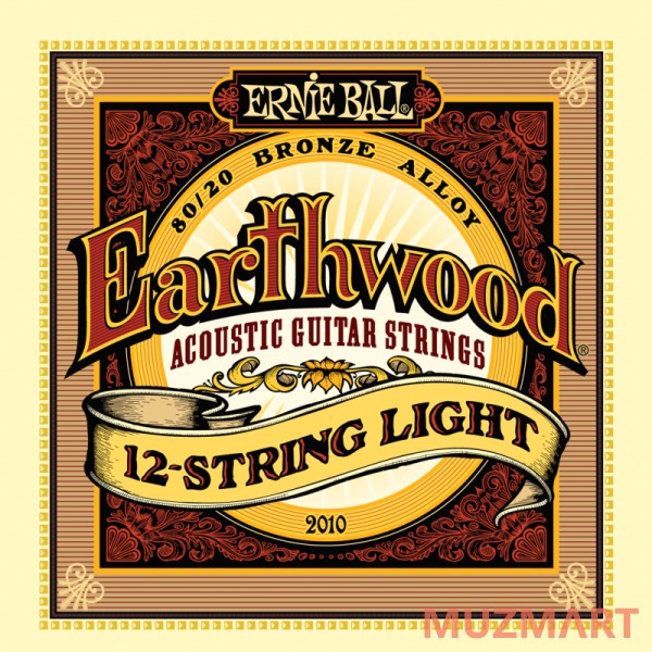Ernie Ball 2010 Струны для 12-струнной акустической гитары
