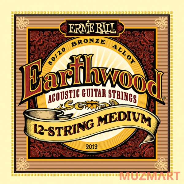 Ernie Ball P02012 струны для 12-стр. акустической гитары