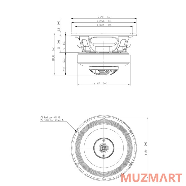 Eighteen Sound 8CX650/8 8" динамик