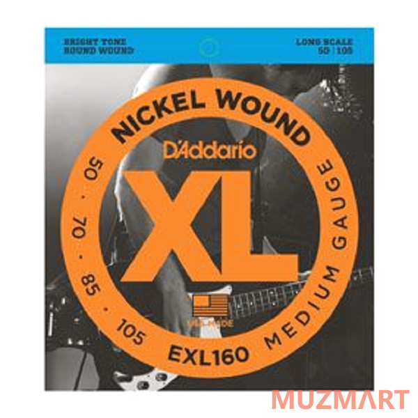 D'Addario EXL160TP Струны для бас гитары