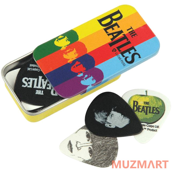 Planet Waves 1CAB4-15BT1 Beatles Signature Logo Медиаторы в коробке, 15шт