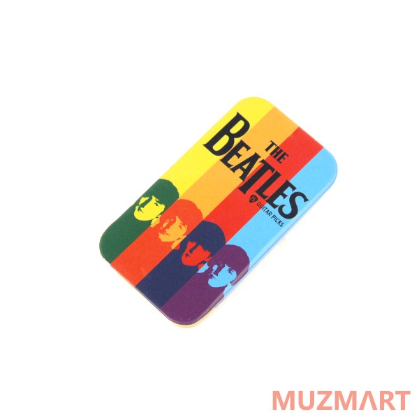 Planet Waves 1CAB4-15BT2 Beatles Signature Stripes Медиаторы в коробке, 15шт