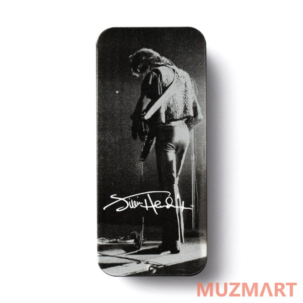 Dunlop JH-PT06M Jimi Hendrix Silver Portrait Медиаторы 12шт, средние, в коробочке