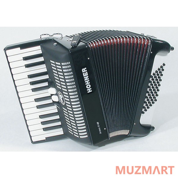 Hohner Bravo II 48 (A1052) Black Детский аккордеон