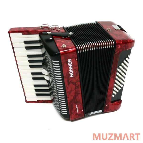 Hohner Bravo II 48 (A1053) Red Детский аккордеон