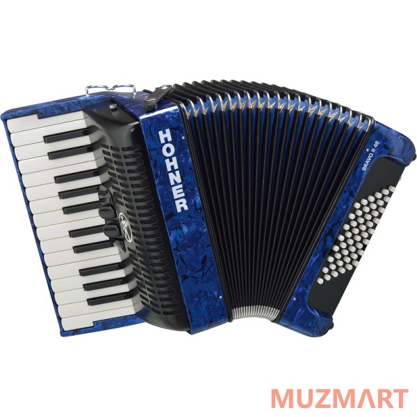 Hohner Bravo II 48 (A1054) Blue Детский аккордеон