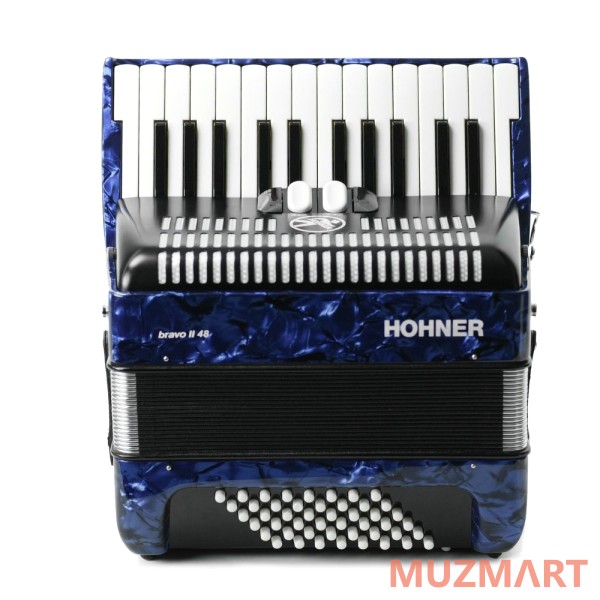 Hohner Bravo II 48 (A1054) Blue Детский аккордеон