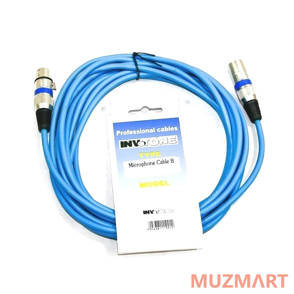 Invotone ACM1105B Кабель микрофонный XLR-XLR