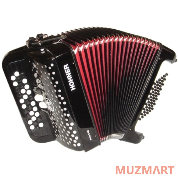 Hohner Nova II 48 (A1552/4252) Black Детский кнопочный аккордеон