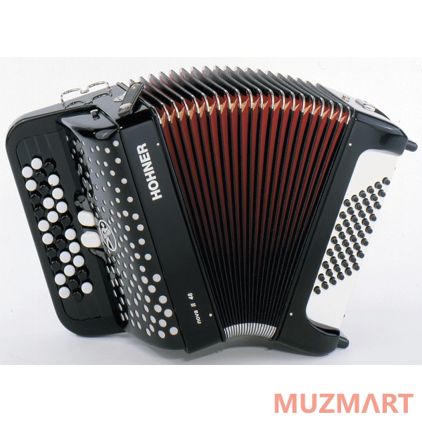 Hohner Nova II 48 (A1552/4252) Black Детский кнопочный аккордеон