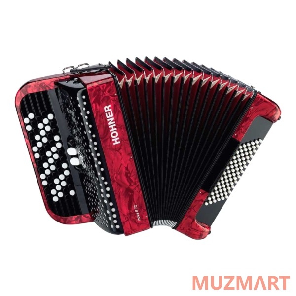 Hohner Nova II 48 (A1553) Red Детский кнопочный аккордеон