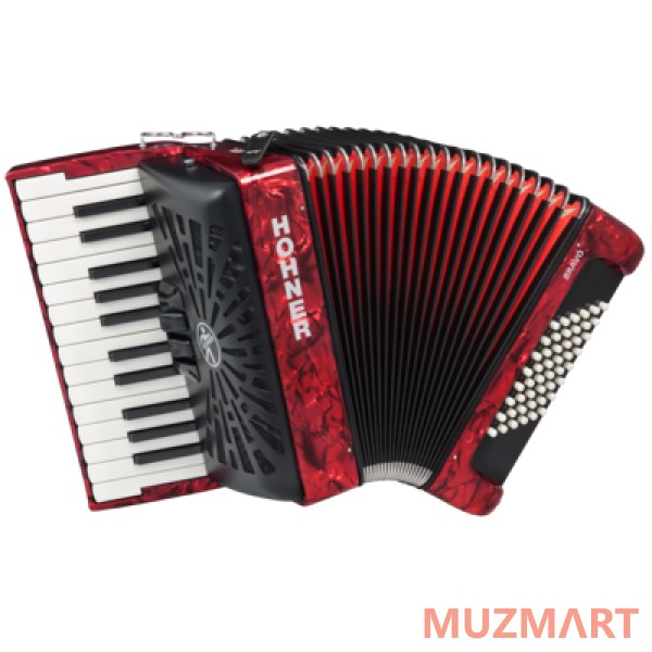 Hohner The New Bravo II 48 (A16531) Red Аккордеон 1/2