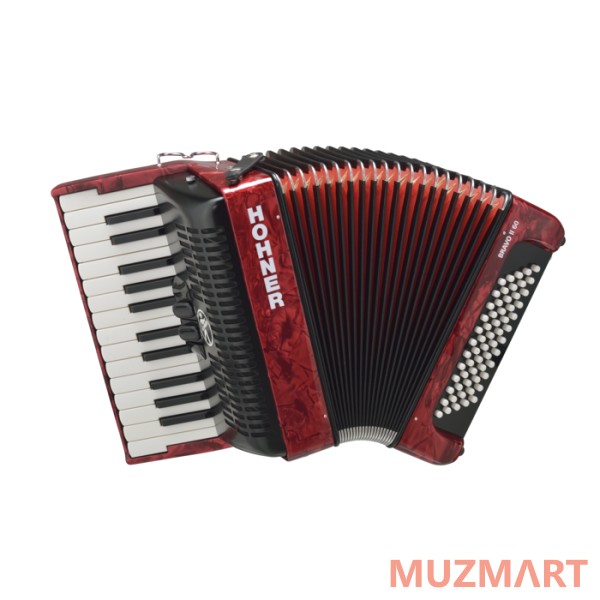 Hohner The New Bravo II 60 (A16971) Red Аккордеон 1/2