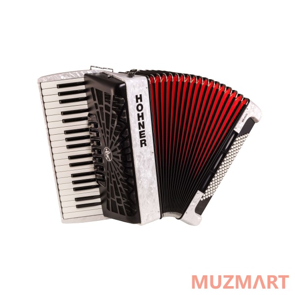 Hohner The New Bravo III 96 (A16711) White Аккордеон 7/8