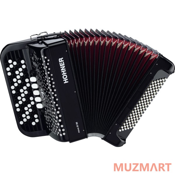 Hohner Nova III 96 (A4271) White Кнопочный аккордеон 7/8