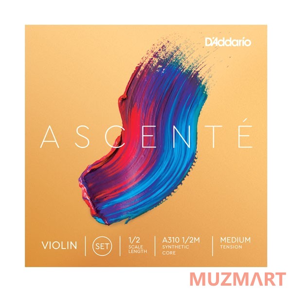 D'Addario A310 1/2M Ascente Струны скрипичные 1/2