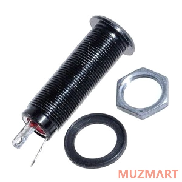 Paxphil LJ-20/2P-BK Разъем 1/4" для электрогитары