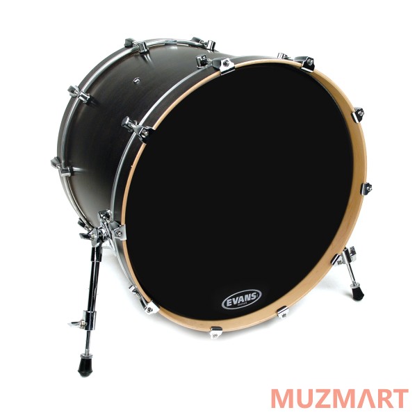 Evans BD22RBG 22" Resonant Black пластик для бас-барабана 22"