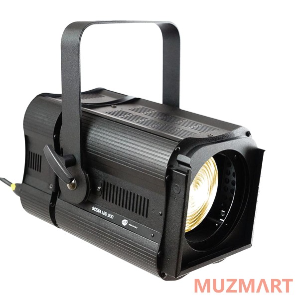 Dts SCENA LED 200 FR, 3000K, Black Театральный LED прожектор
