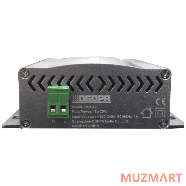 DSPPA Mini-40 Компактный двухканальный настенный усилитель