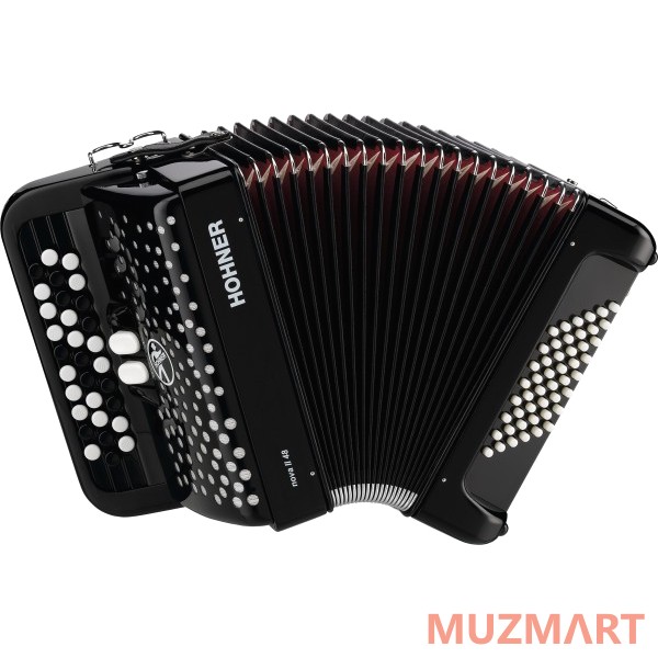 Hohner Nova II 48 (A4152) black детский кнопочный аккордеон