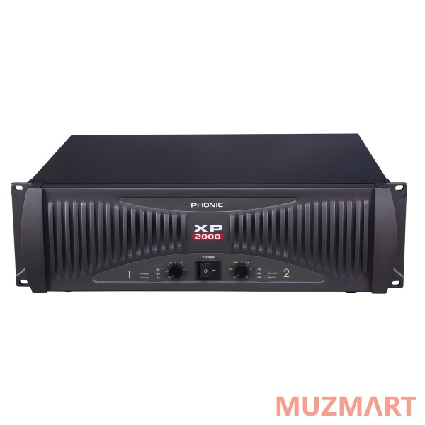 Phonic XP 2000 Усилитель мощности, 2х450Вт/8Ом, 2х660Вт/4Ом