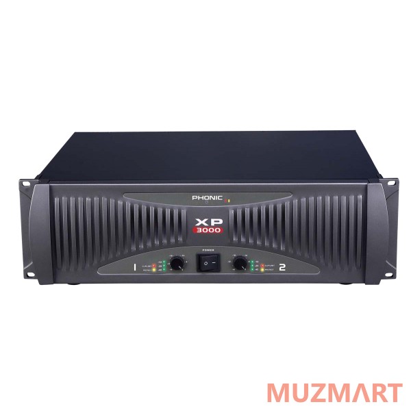Phonic XP 3000 Усилитель мощности, 2х450Вт/8Ом, 2х660Вт/4Ом
