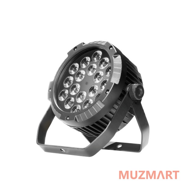 PR Lighting JNR-8160B Световой прибор FLAT PAR 1815, 18x15 Вт RG