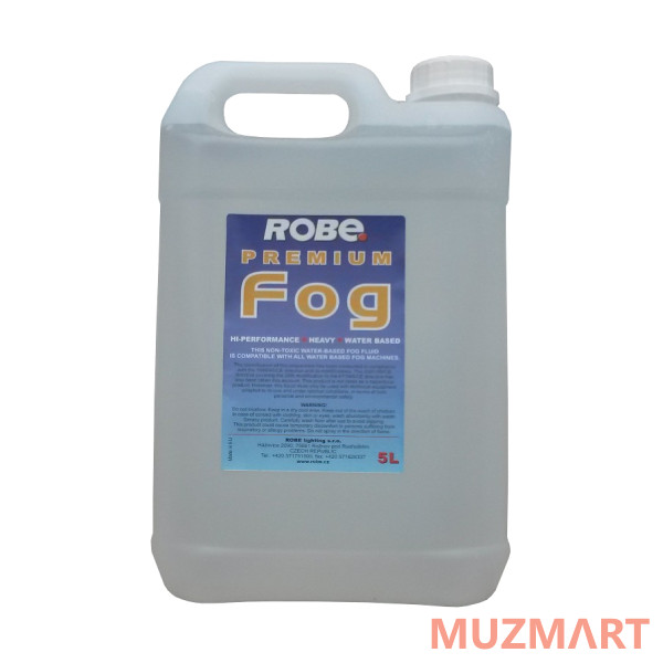 Robe PREMIUM FOG Жидкость для генератора дыма, высокой плотности