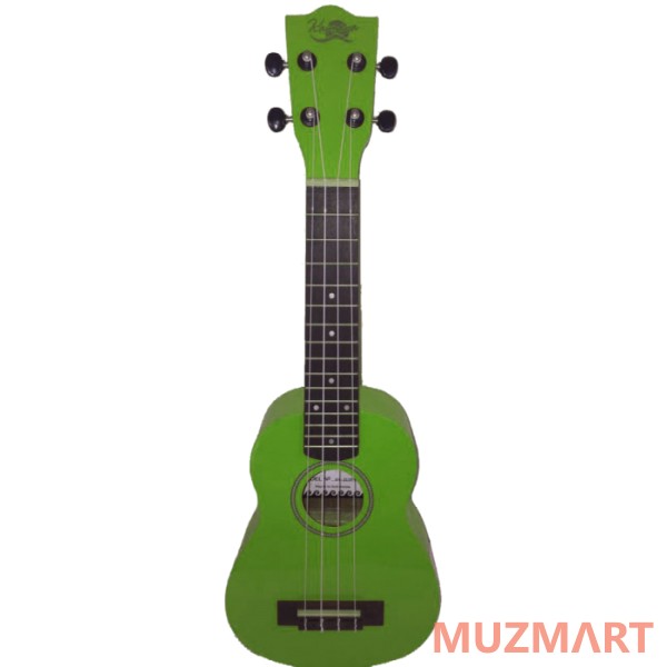 Kaimana UK-21 SGRM Укулеле сопрано, цвет зеленый матовый