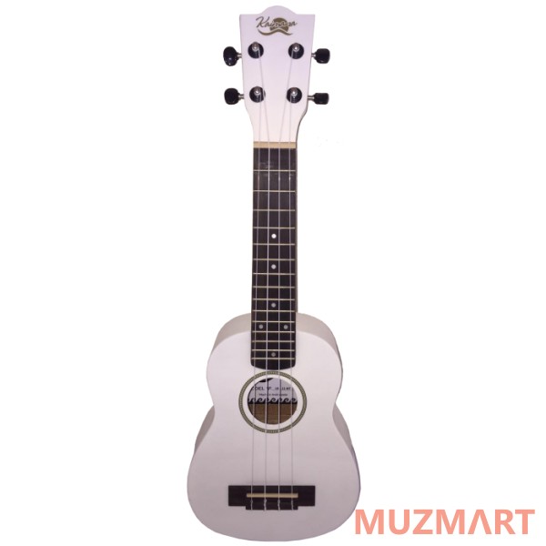 Kaimana UK-21 WTM Укулеле сопрано, цвет белый матовый