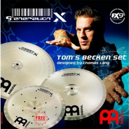 Meinl GX-TB14/16/18 Набор тарелок TOM BECKEN, серия GENERATION X