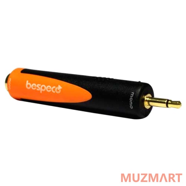 Bespeco SLAD100 Переходник 3.5mm mono jack M / 6.3mm mono jack F