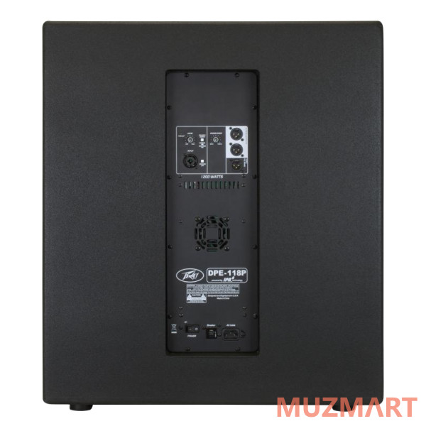 Peavey DPE 118P Сaбвуфер активный, 1200 Вт, 1 x 18”, 38-500гц