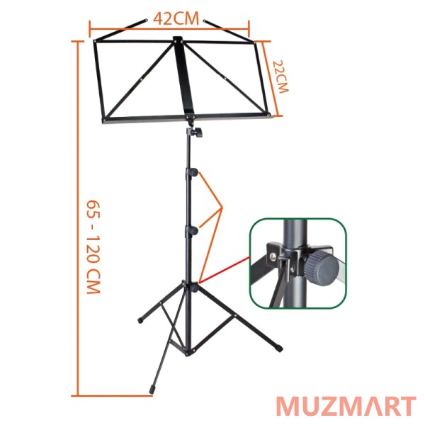 Lux Sound MUS010 Пюпитр складной