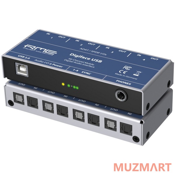 RME Digiface USB 66-канальный, 192 kHz, USB ADAT Audio интерфейс
