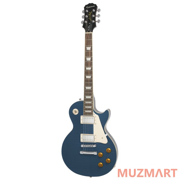 Epiphone LES PAUL STANDARD PLUS TOP PRO TRANS BLUE Электрогитара